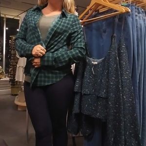 'Plaid About You' Long Sleeve Top